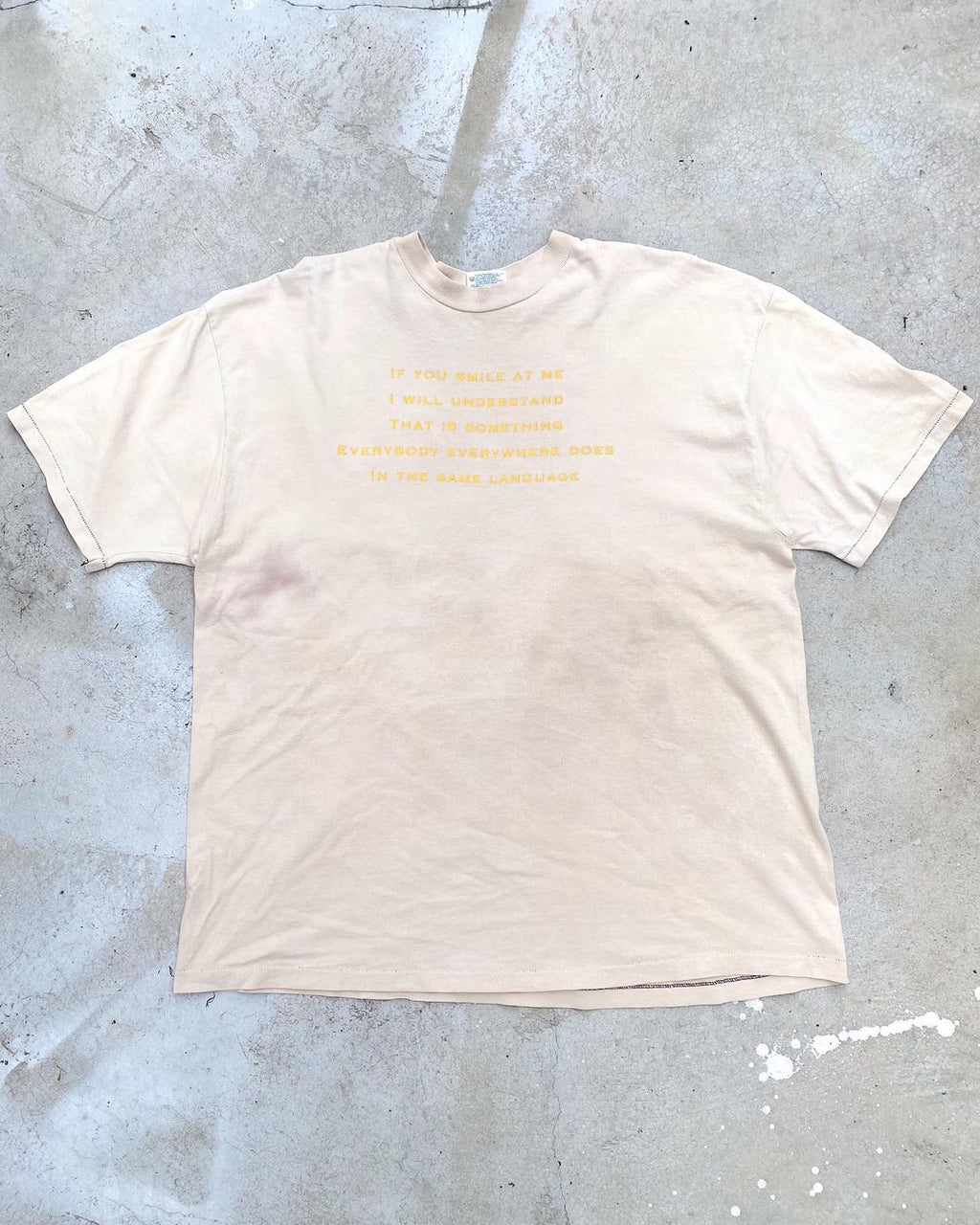 1990s Bleached 'CSN' Graphic Tee