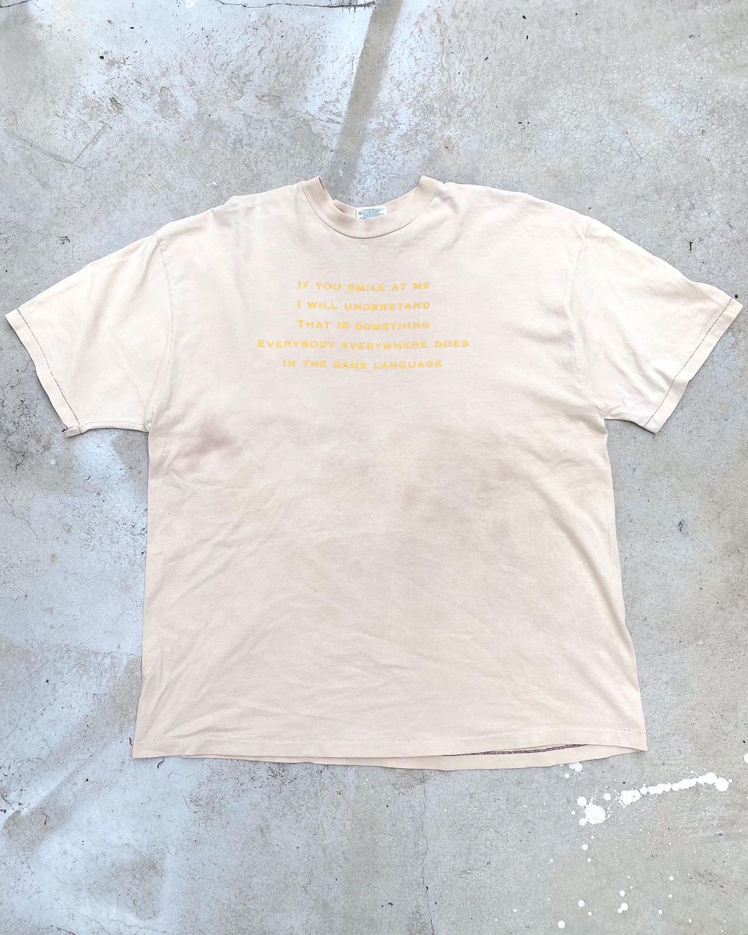 1990s Bleached 'CSN' Graphic Tee