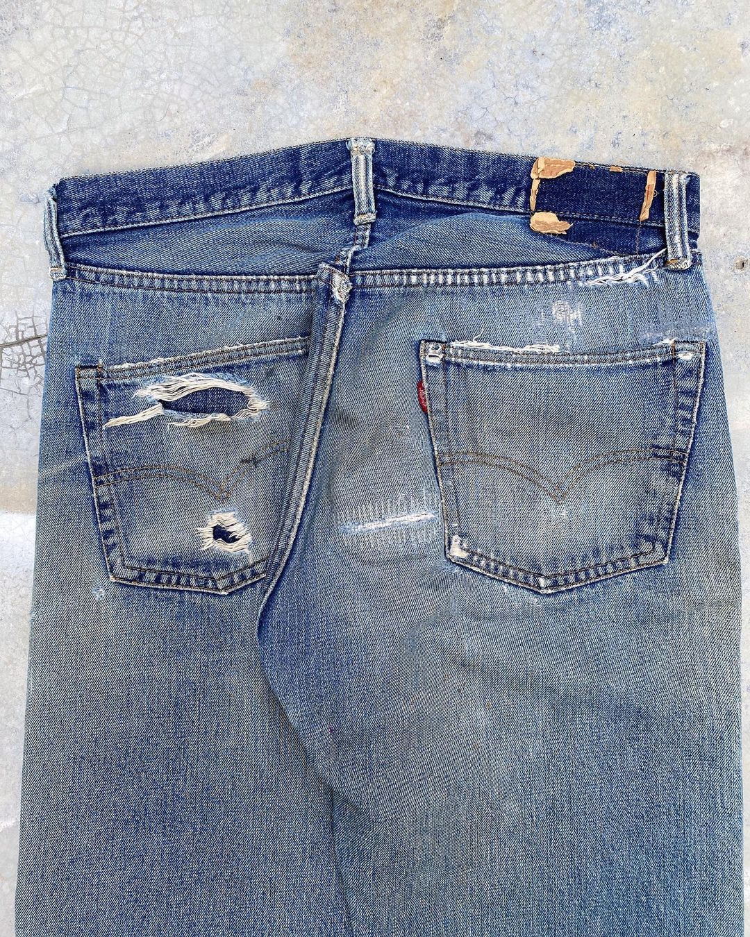 1970s Levi’s 501 Repair Redline Selvedge Jeans