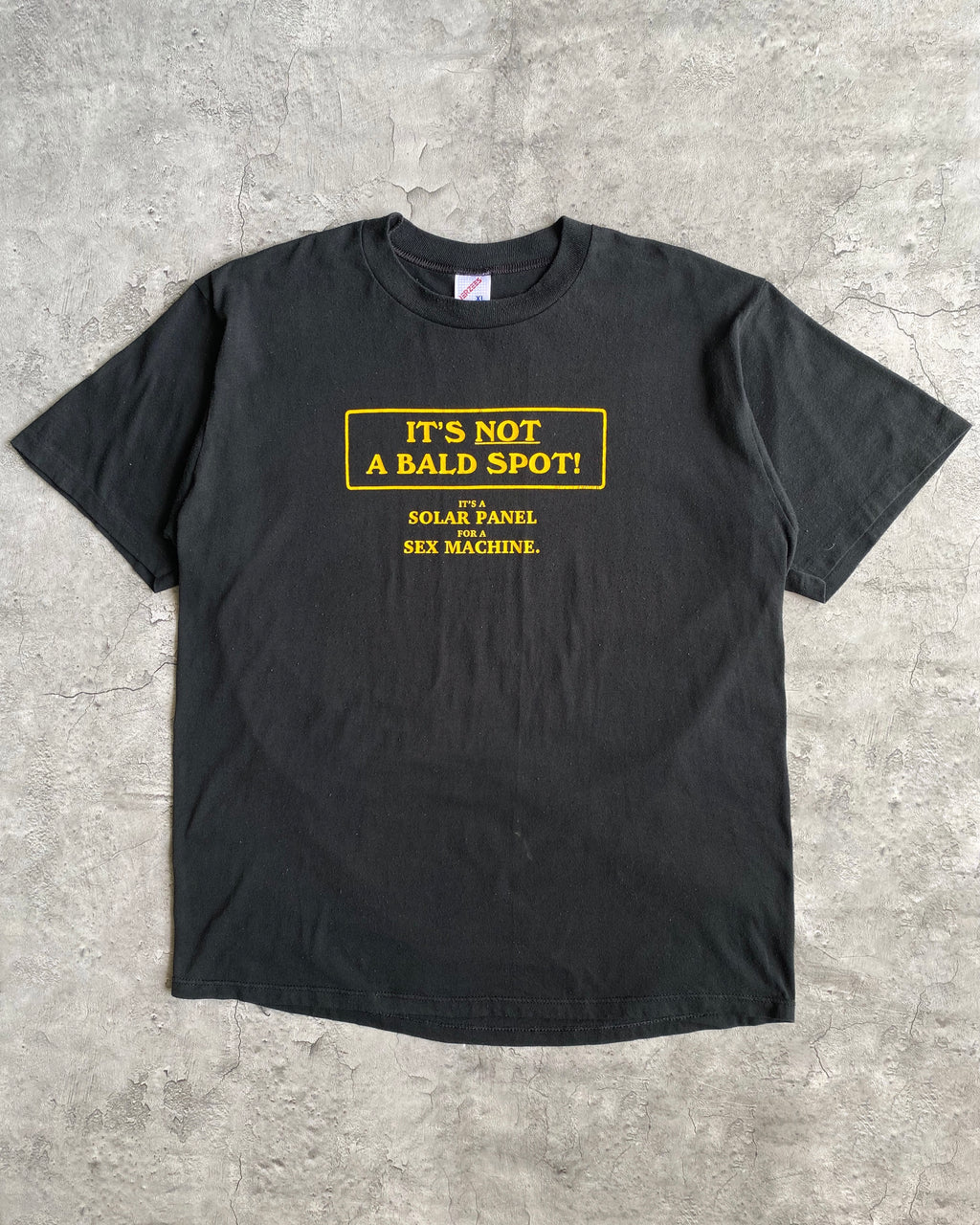 1980S 'IT'S NOT A BALD SPOT!' SINGLE STITCH TEE (XL)