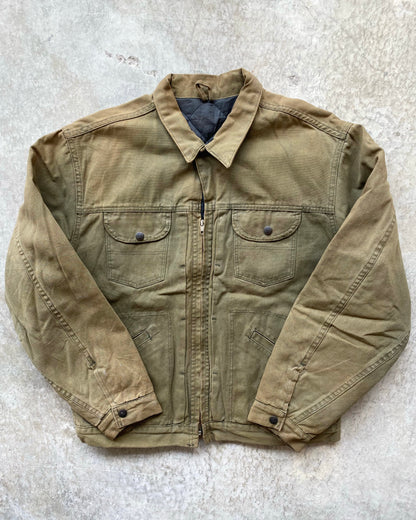 1970S SUN FADED CARTER'S CANVAS JACKET (M/L)