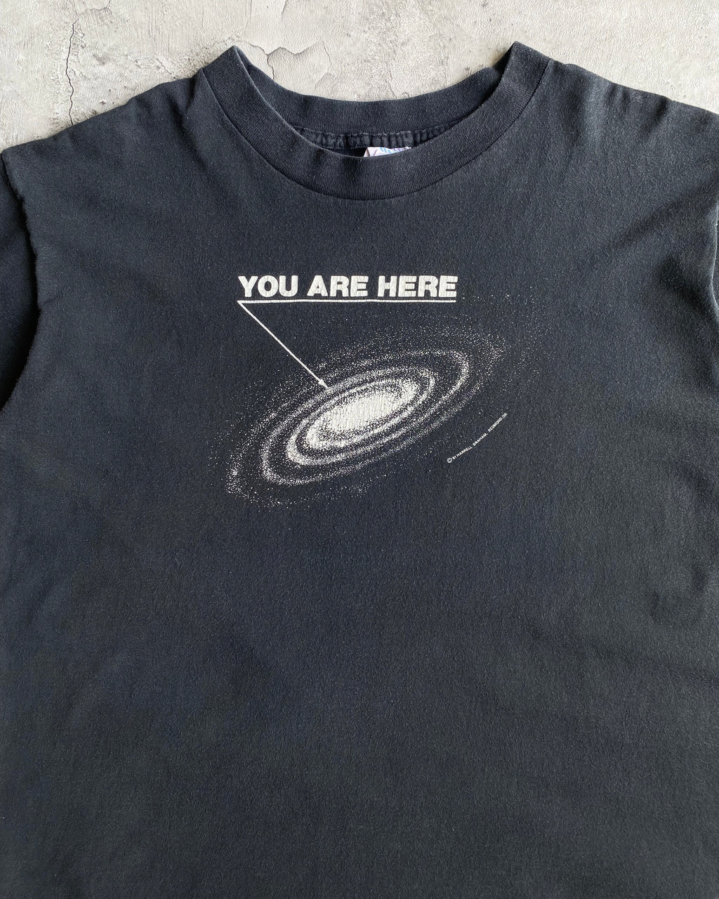 1981 'YOU ARE HERE' SINGLE STITCH TEE (XL)