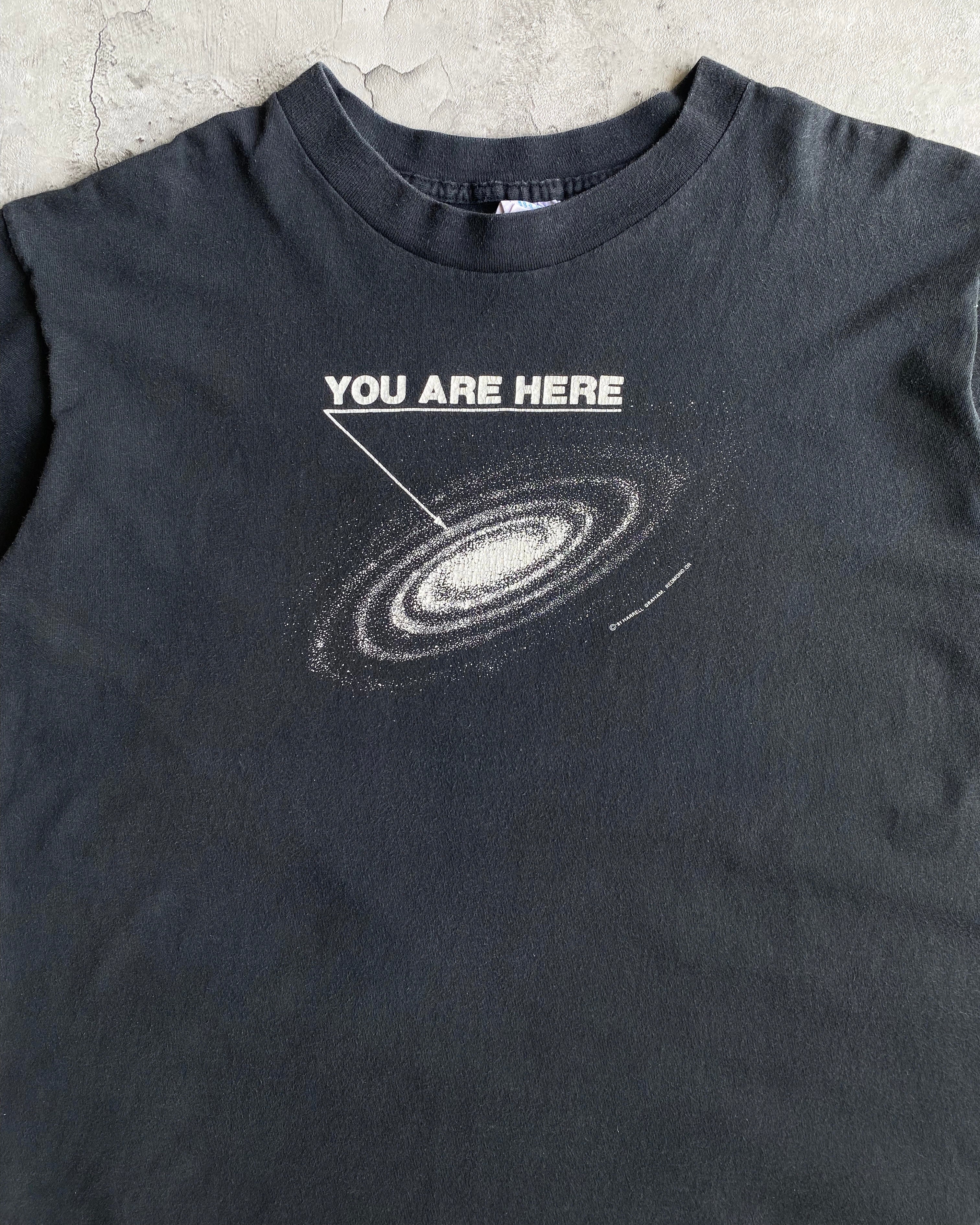 1981 'YOU ARE HERE' SINGLE STITCH TEE (XL)