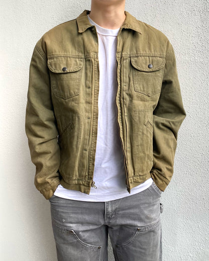 1970S SUN FADED CARTER'S CANVAS JACKET (M/L)