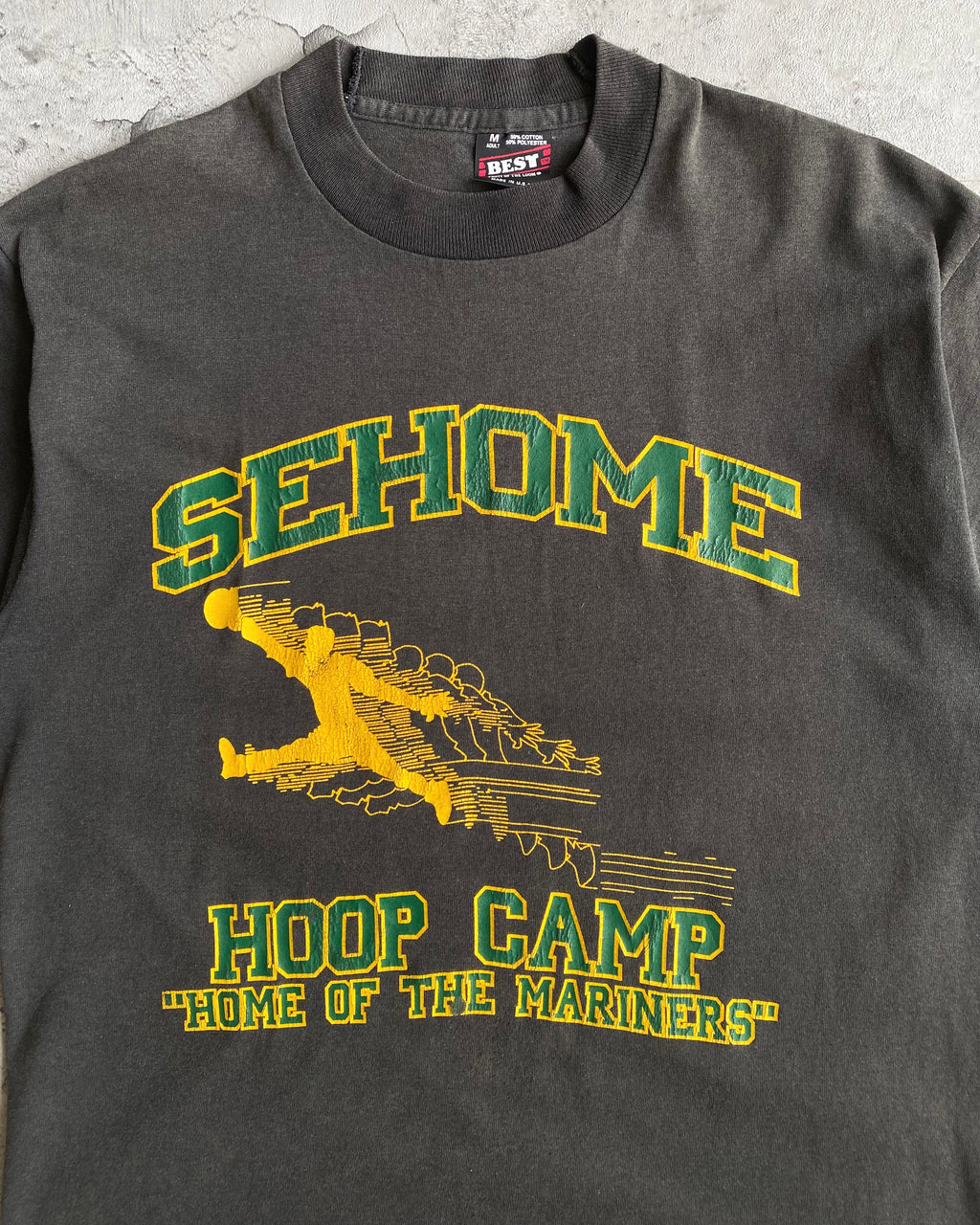 1990S 'SEHOME HOOP CAMP' SINGLE STITCH TEE (M)