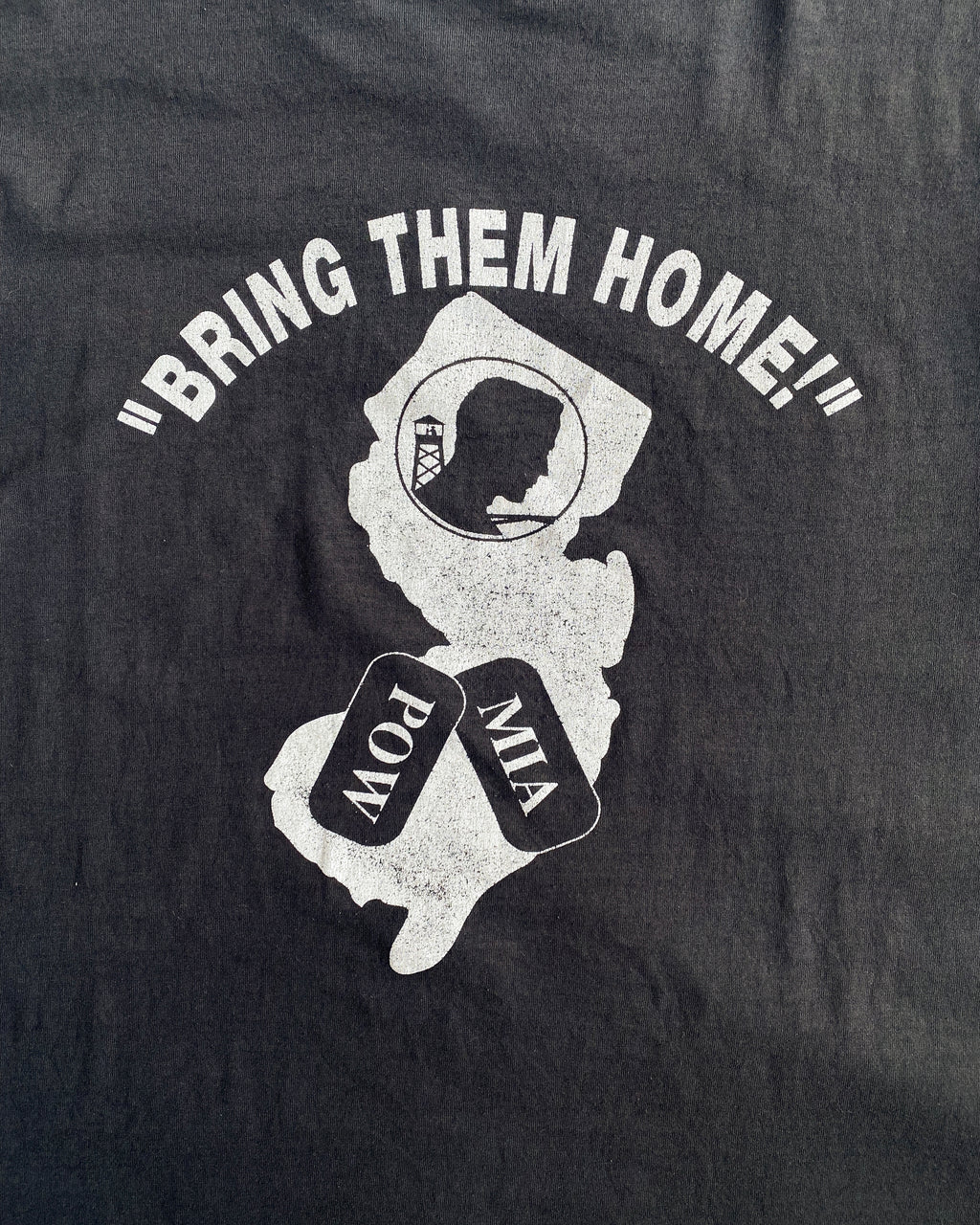 1992 'POW MIA' SINGLE STITCH TEE (XL)