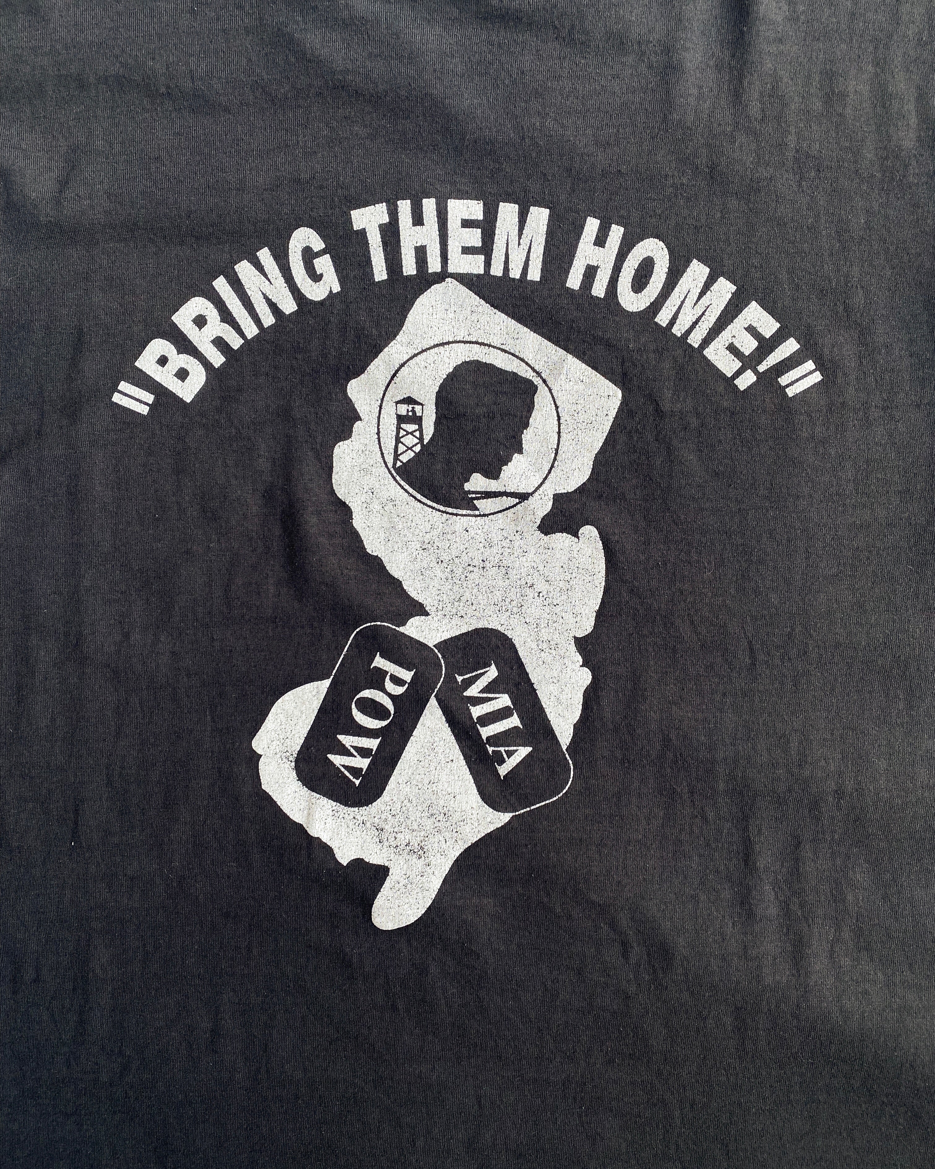 1992 'POW MIA' SINGLE STITCH TEE (XL)