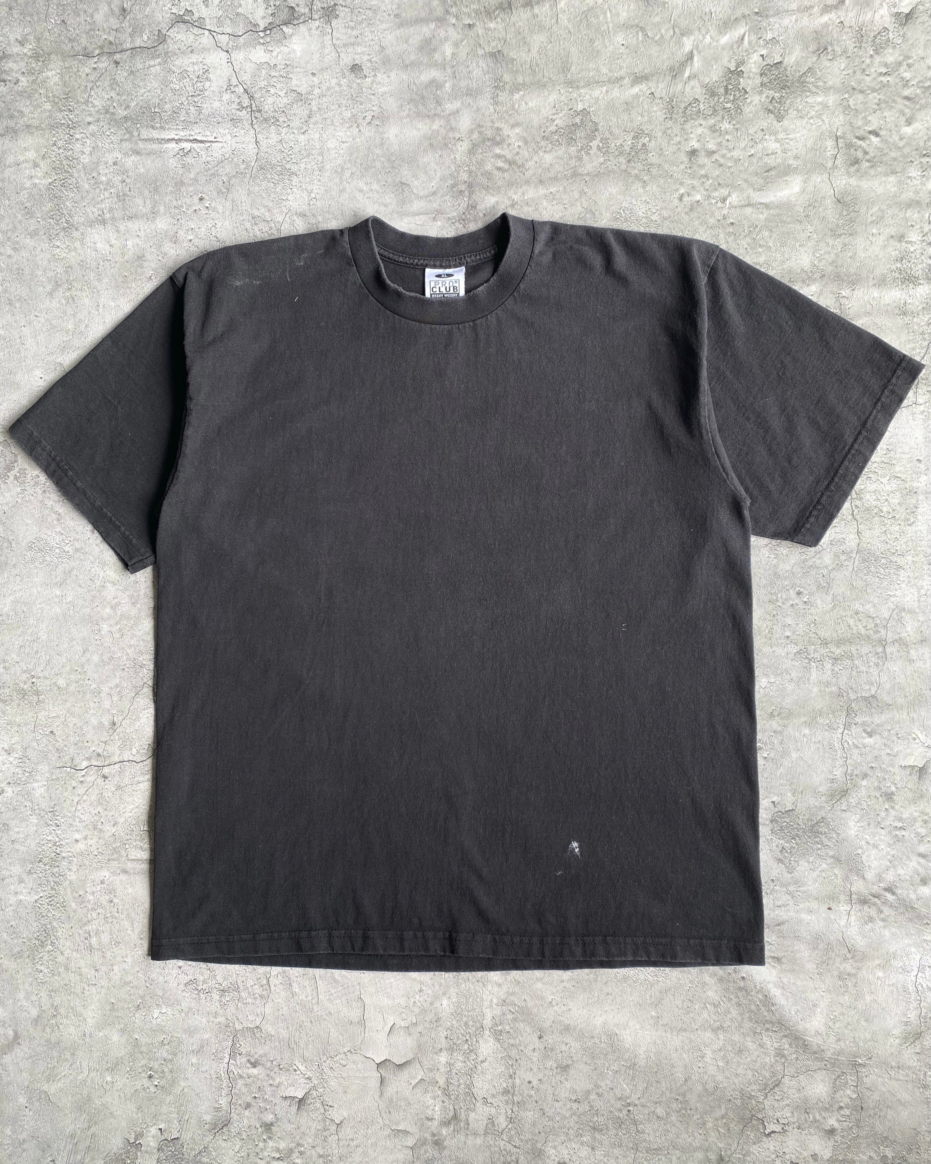 1990S BLACK BLANK TEE (L/XL)