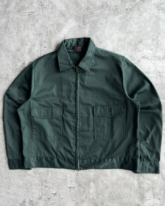 1960S EMERALD GREEN LEE CHEPOTA TWILL WORK JACKET (M-XL)