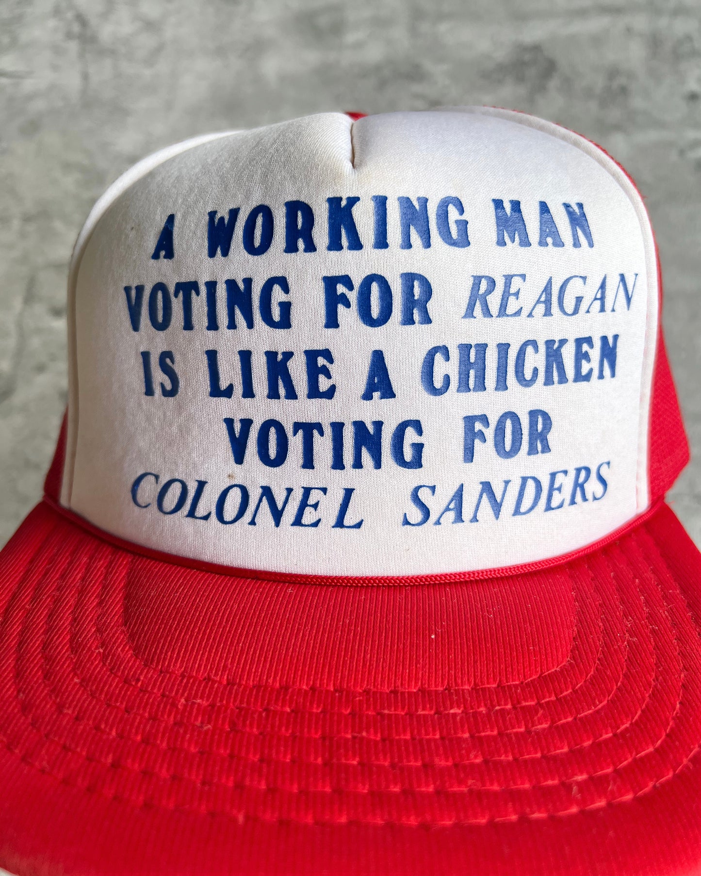 1990S VOTING TRUCKER CAP (OS)