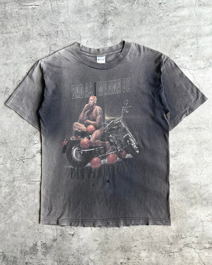 1990S SUN FADED DENNIS RODMMAN 'BAD AS I WANNA BE' TEE (L)