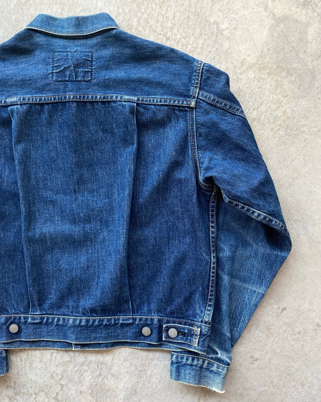 1990S BIG E LEVI'S TYPE II SELVEDGE DENIM JACKET (S-L)