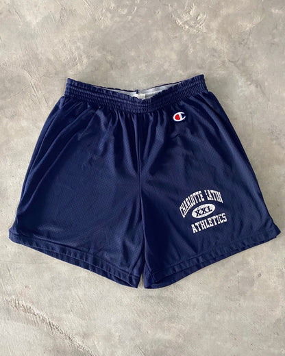 1990S 'CHARLOTTE LATIN ATHLETICS' CHAMPION NYLON SHORTS