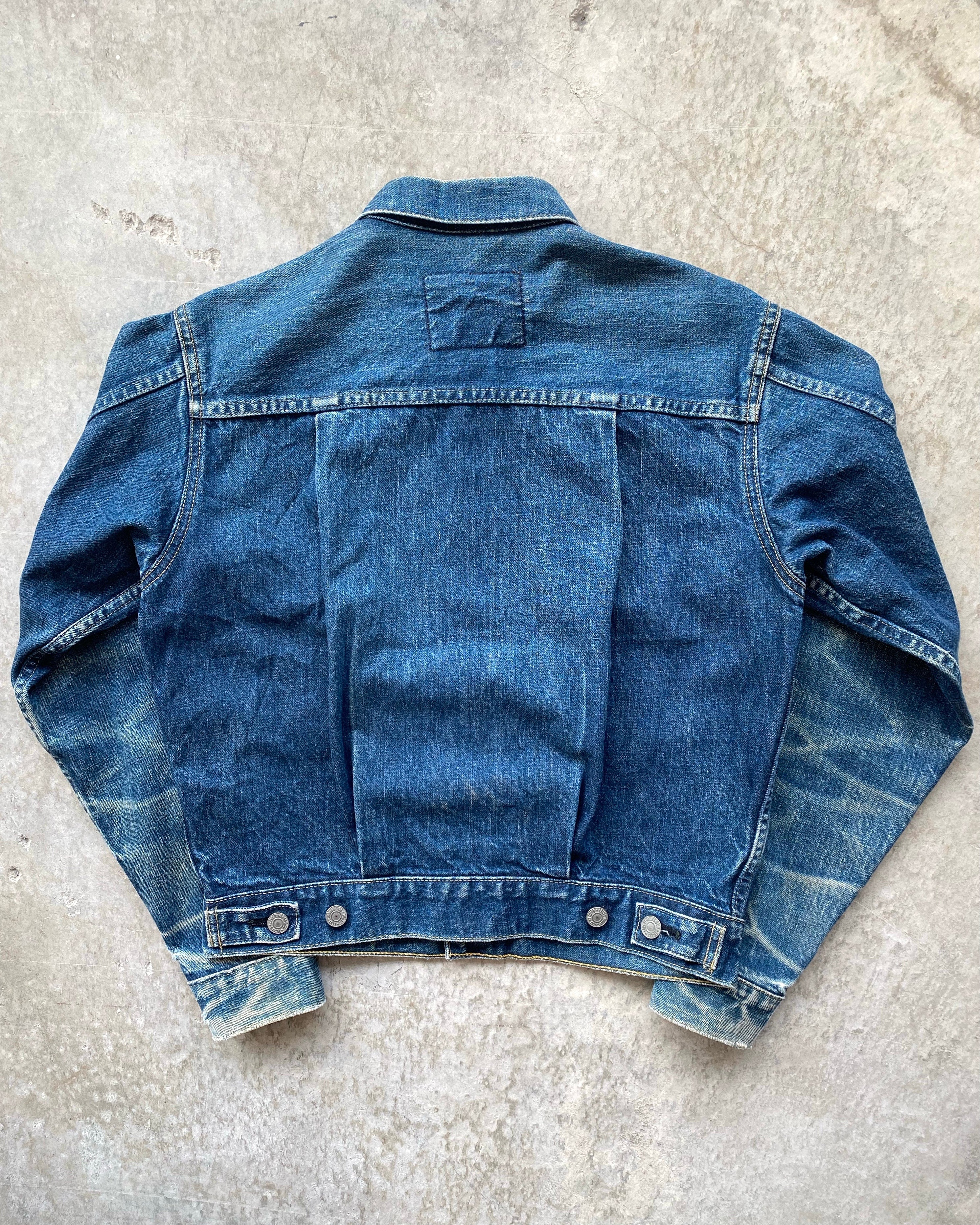 1990S BIG E LEVI'S TYPE II DENIM JACKET (S/M)