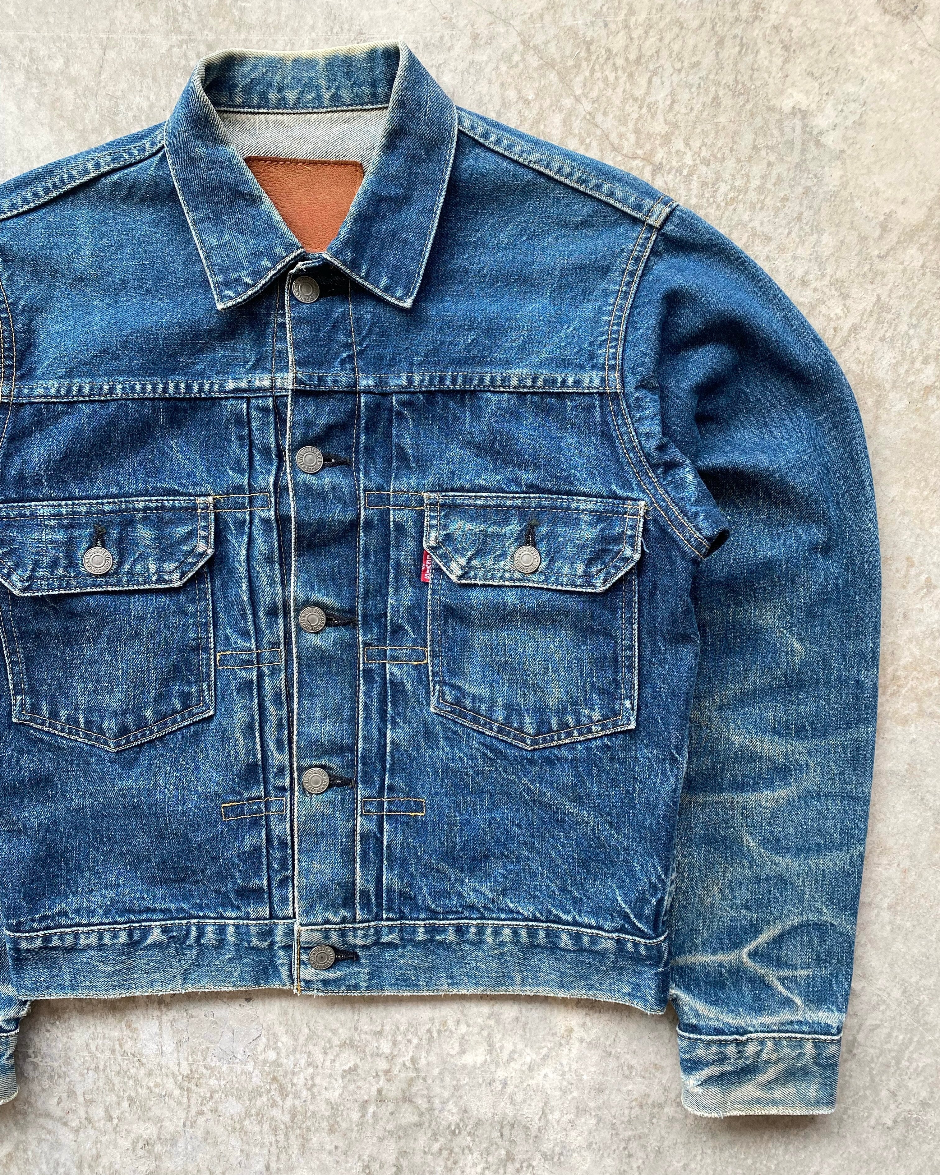 1990S BIG E LEVI'S TYPE II DENIM JACKET (S/M)