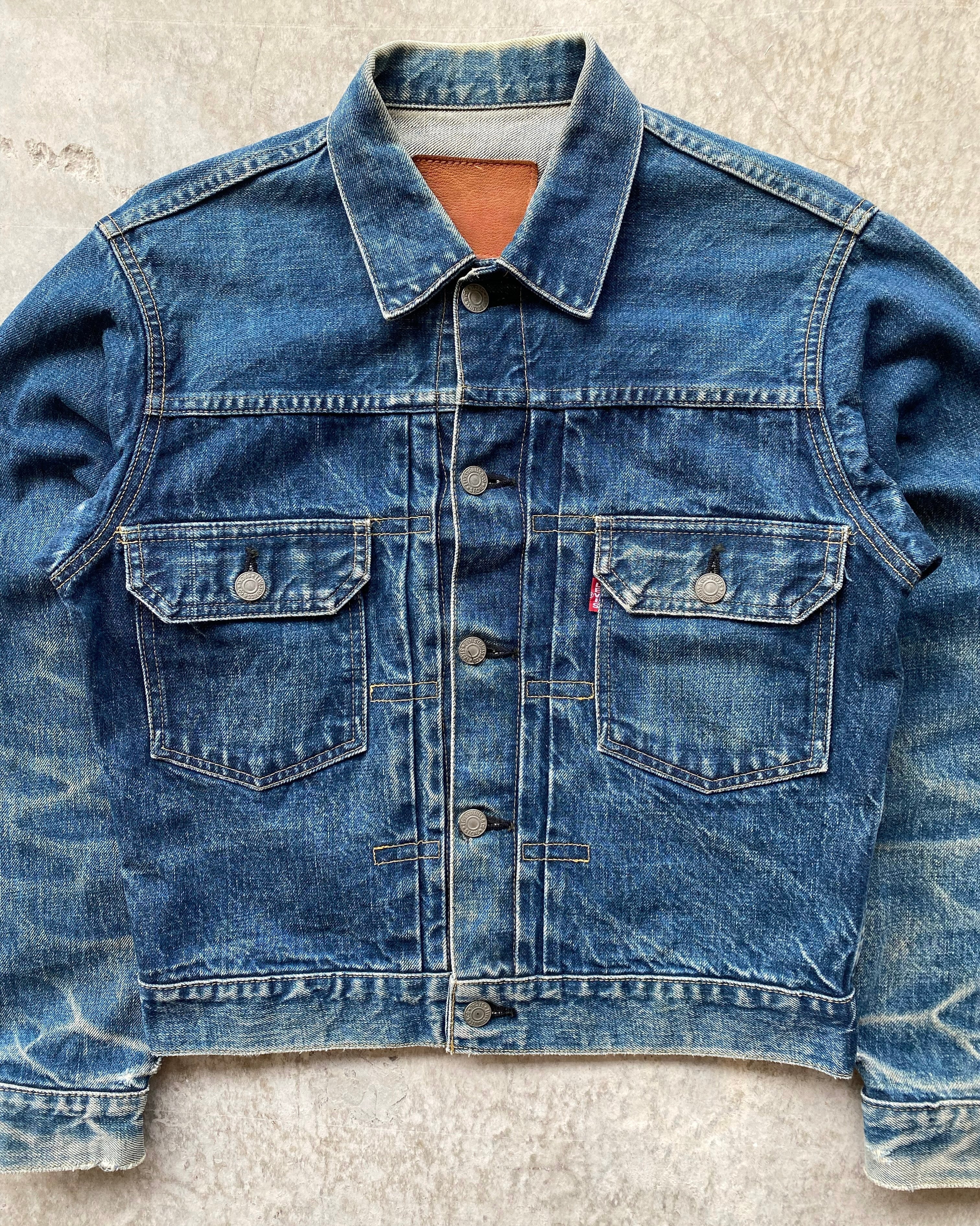1990S BIG E LEVI'S TYPE II DENIM JACKET (S/M)