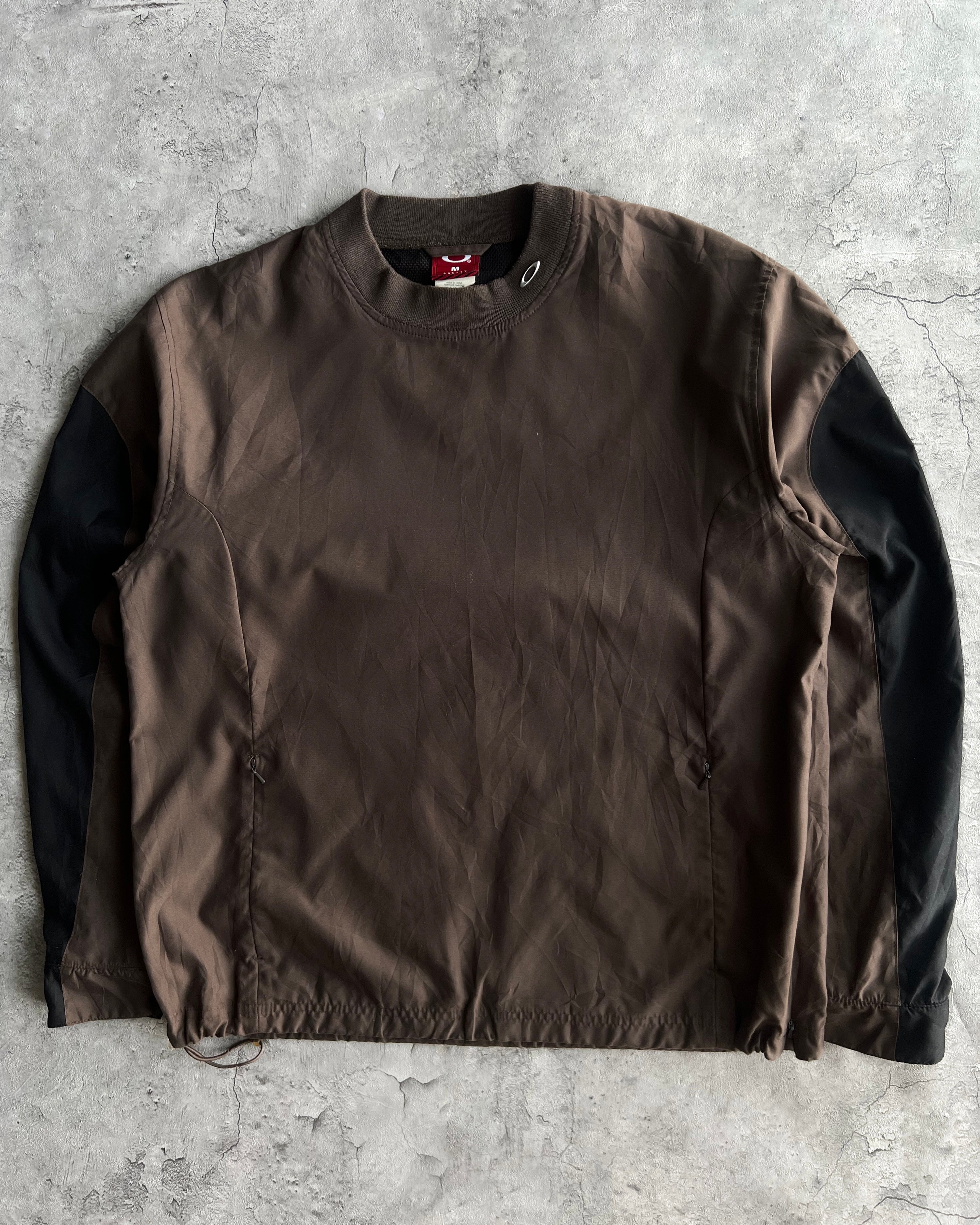 2000S BROWN OAKLEY TACTICAL PULLOVER (M)
