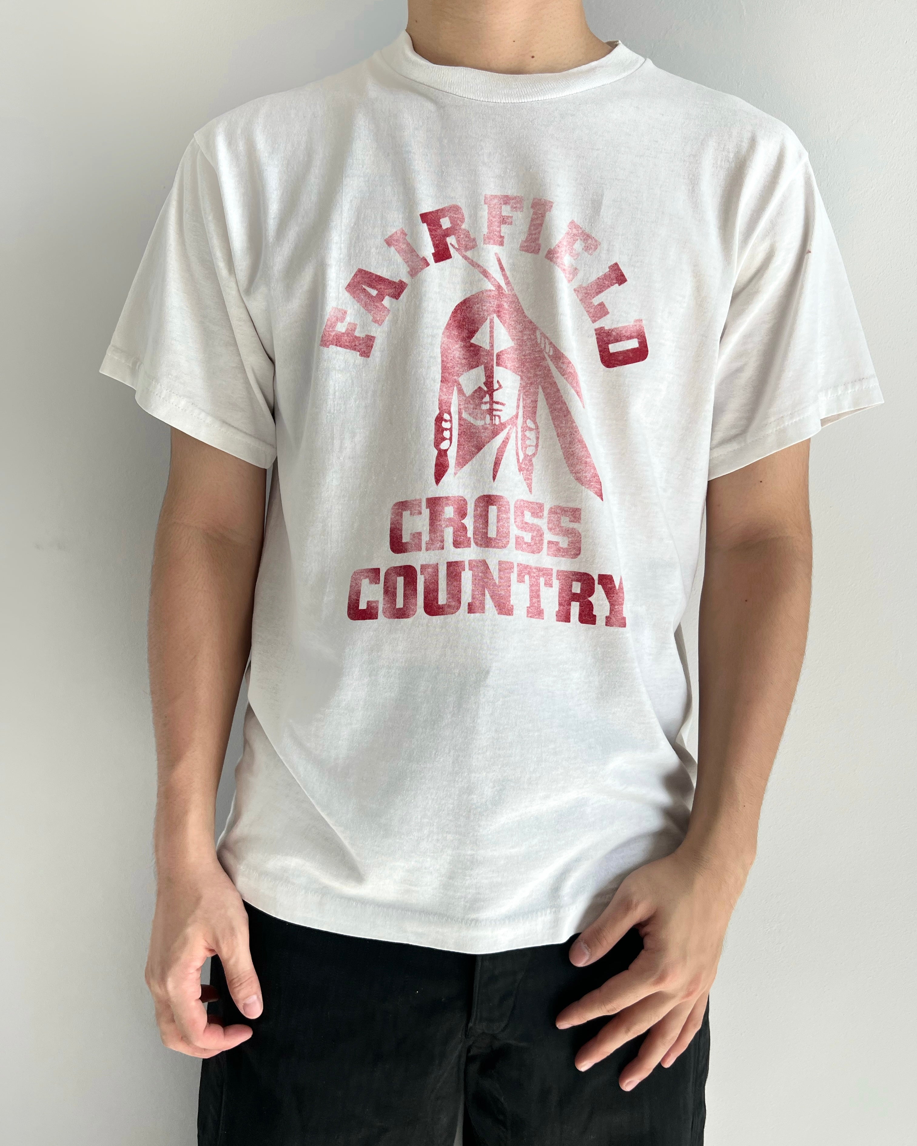 1990S 'FAIRFIELD CROSS COUNTRY' TEE (L)