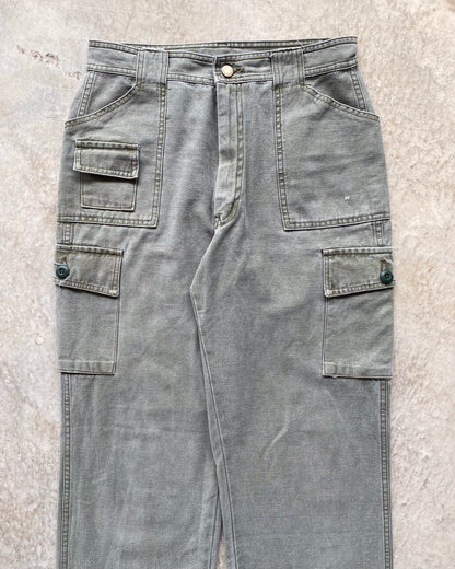 1990S 7 POCKET FATIGUES CARGO TROUSERS (30-32)