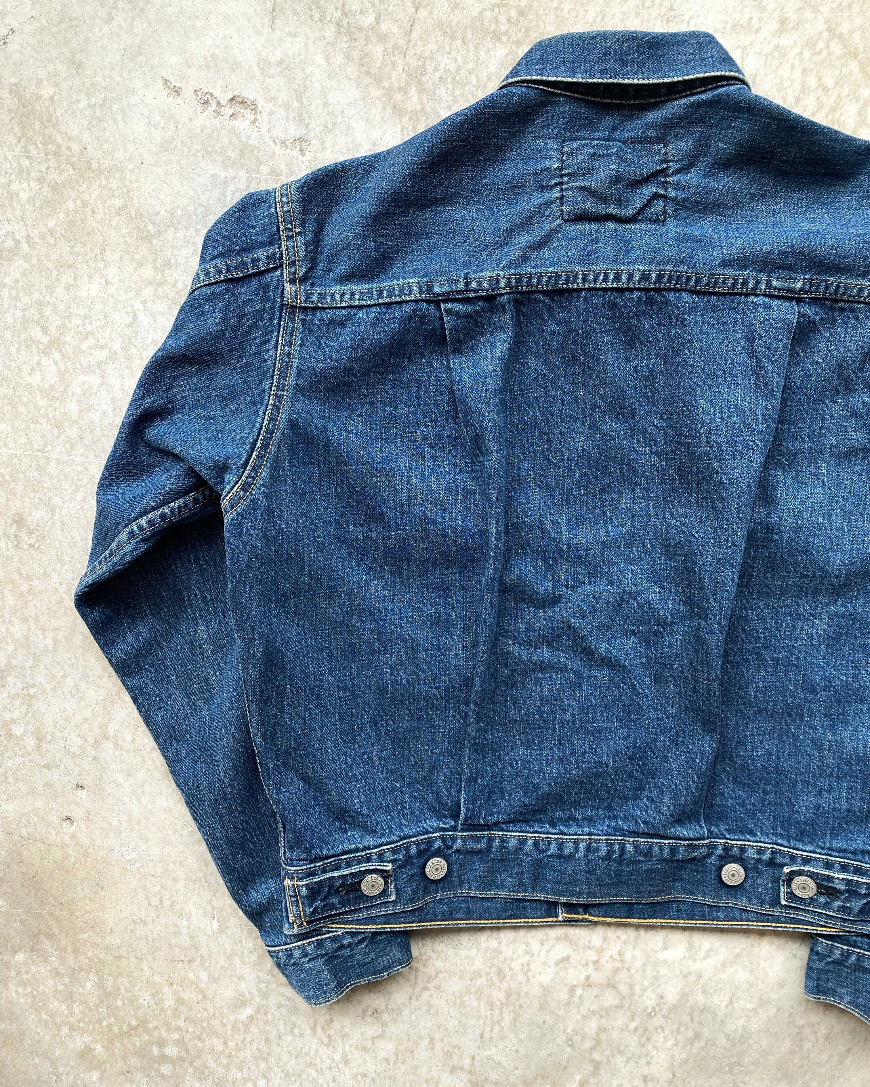 1990S MEDIUM WASHED LEVI'S BIG E TYPE II DENIM JACKET