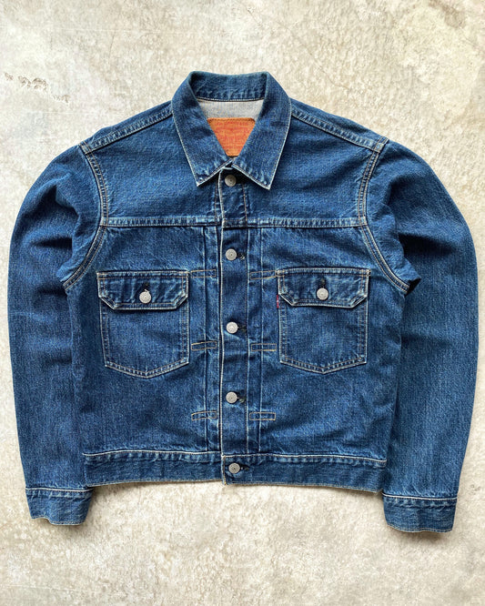 1990S MEDIUM WASHED LEVI'S BIG E TYPE II DENIM JACKET