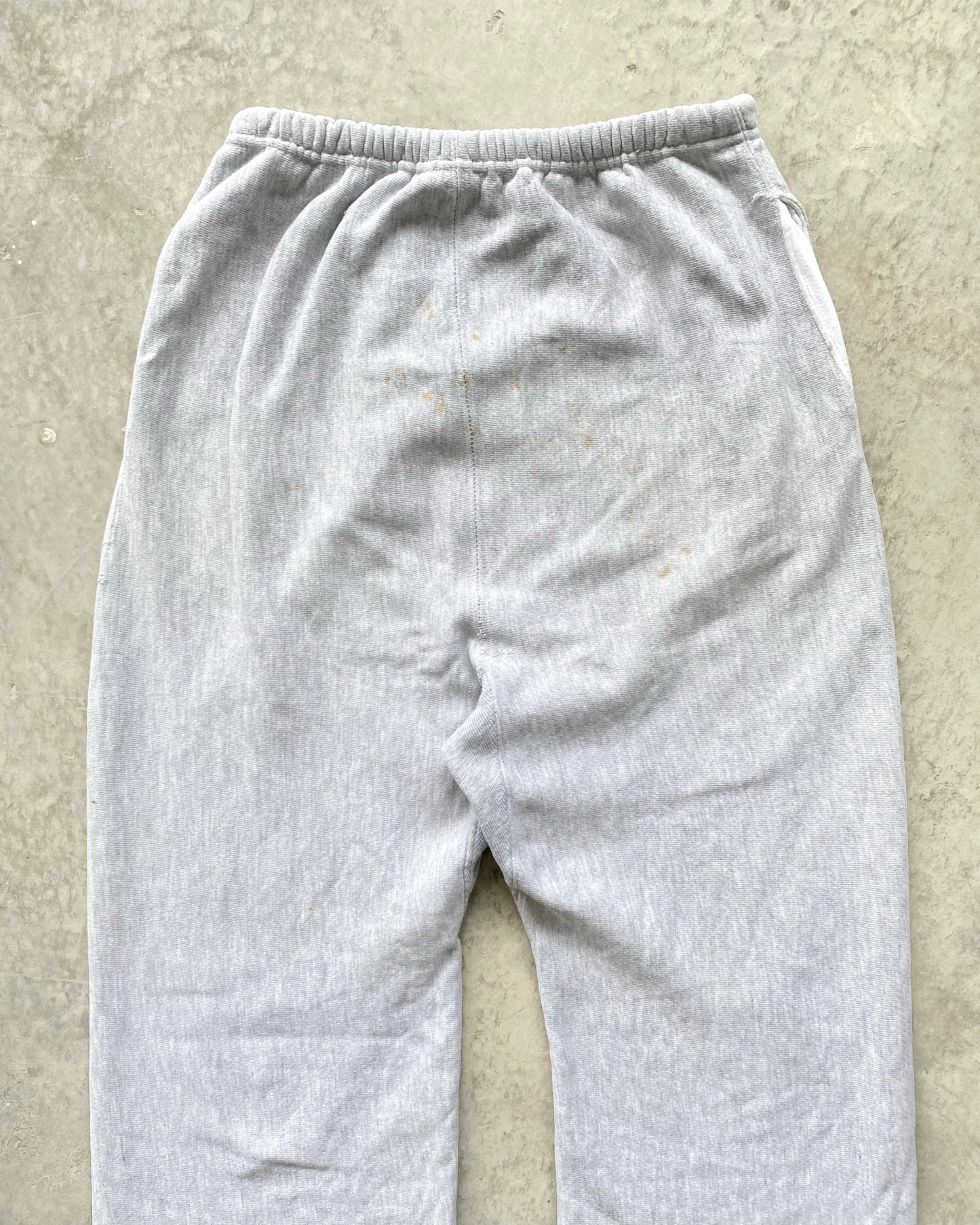 1980S PLAIN CHAMPION REVERSE WEAVE SWEATPANTS (28-36)