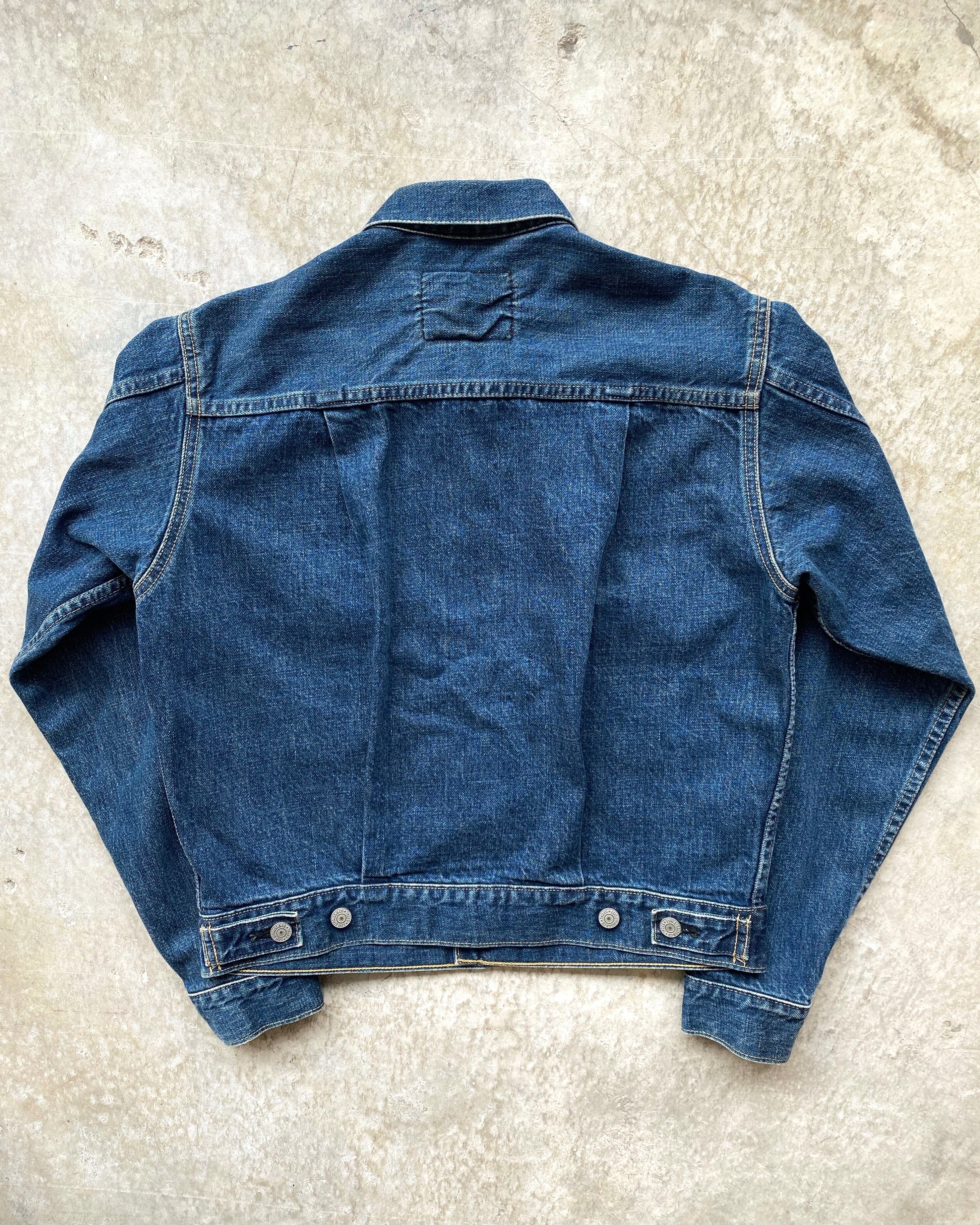 1990S MEDIUM WASHED LEVI'S BIG E TYPE II DENIM JACKET
