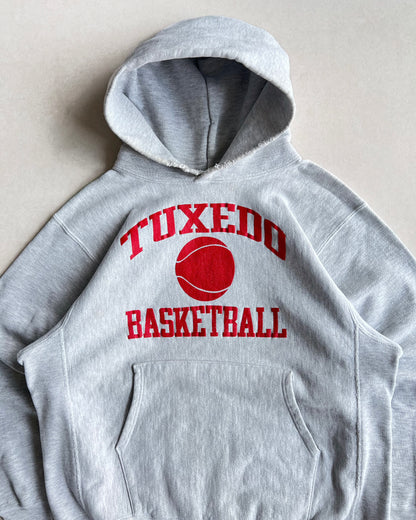 1990S 'TUXEDD BASKETBALL' CHAMPION REVERSE WEAVE HOODIE (L)