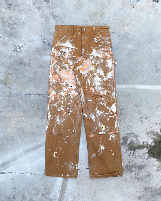 1990s Painted Carhartt Double Knee