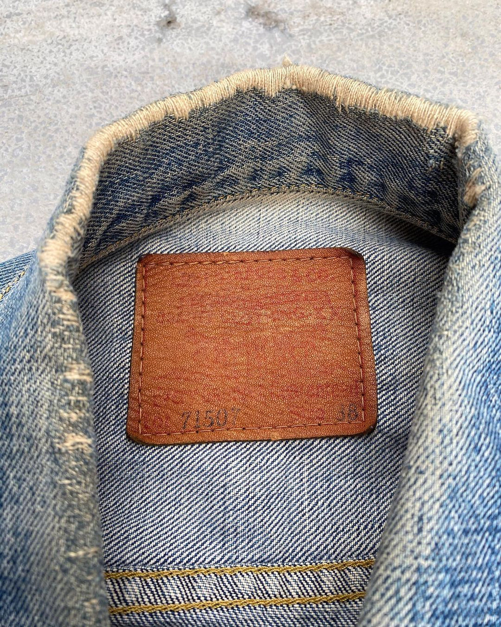 1990s Levi’s Type II Selvedge Denim Jacket