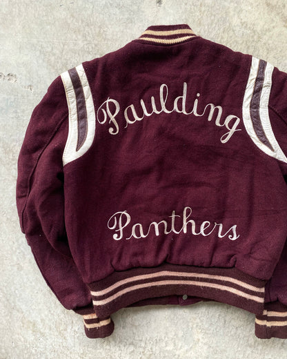 1960S 'PAULDING PANTHERS' VARSITY JACKET