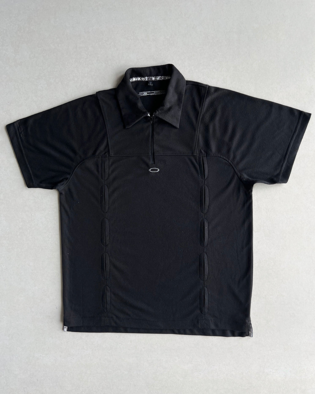 2000S OAKLEY MULTI-PANEL QUARTERZIP POLO (M)