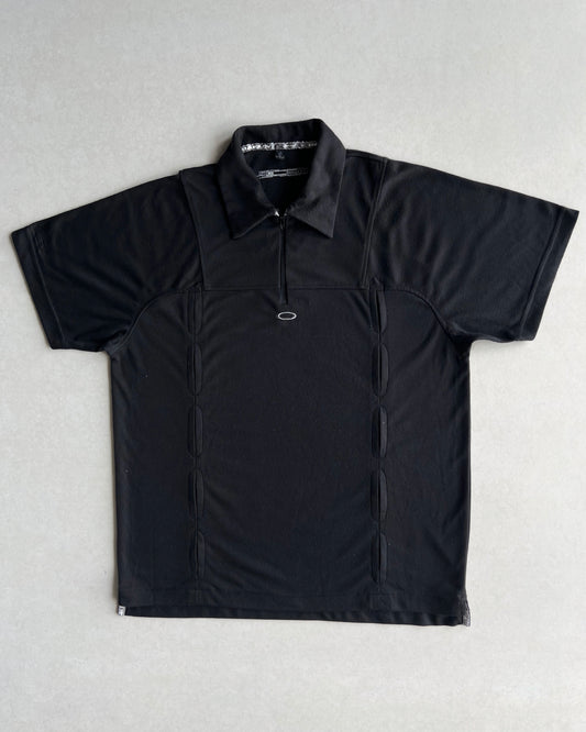 2000S OAKLEY MULTI-PANEL QUARTERZIP POLO (M)