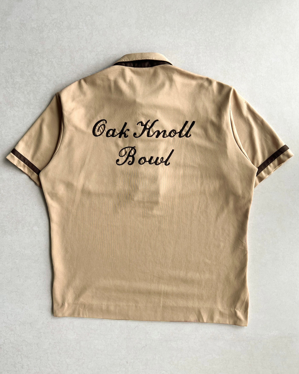 1970S 'OAK KNOLL BOWL' KING LOUIE BOWLING POLO (M)
