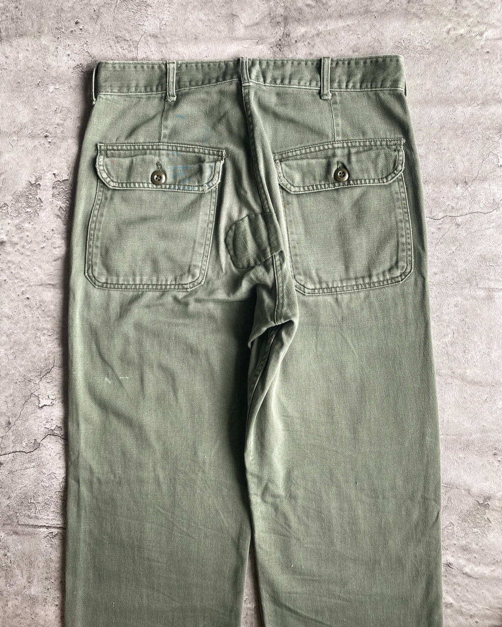 1950S/1960S OG-107 SATEEN US ARMY TROUSERS (32X30)