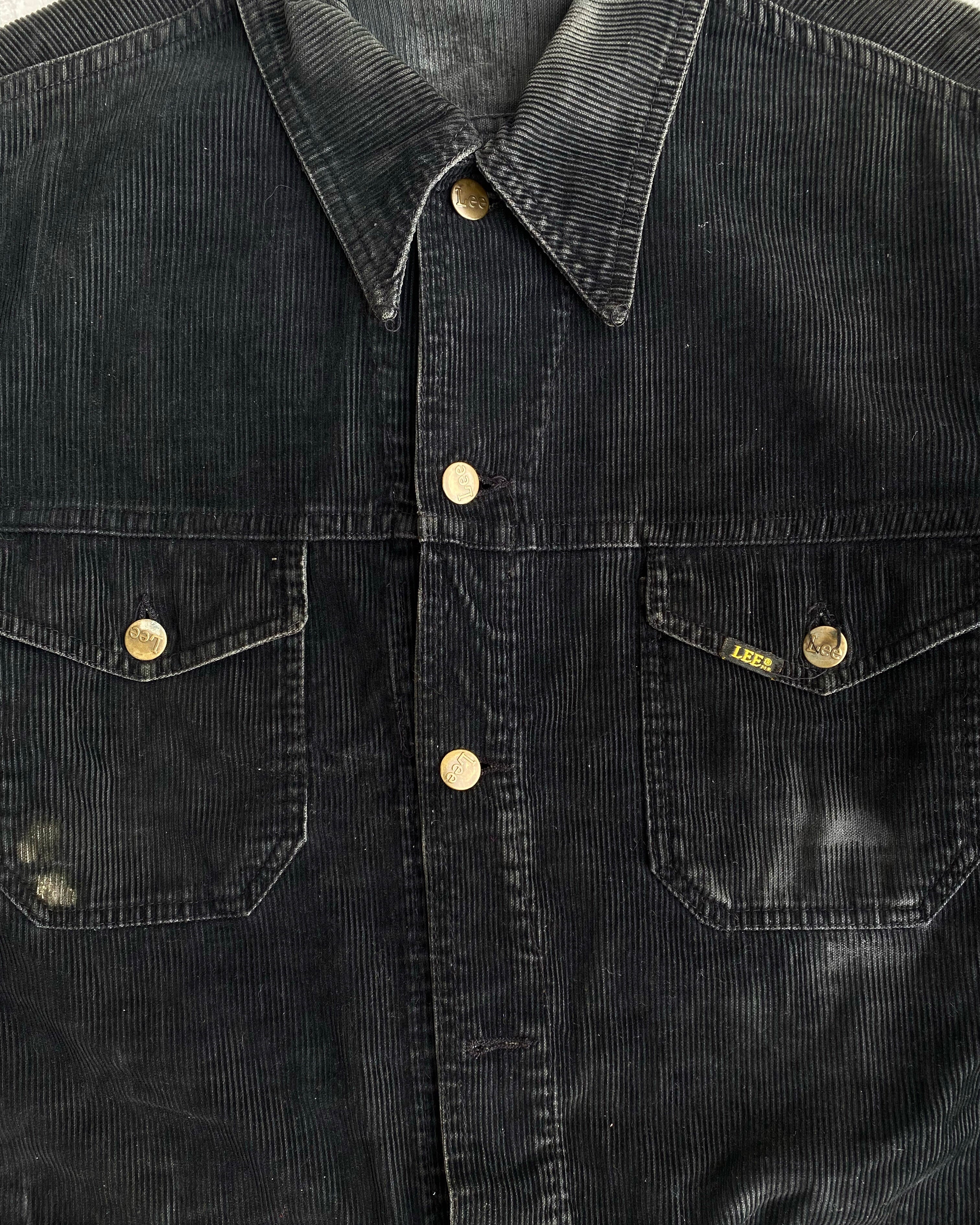 1970S SUN FADED LEE CORDUROY TRUCKER JACKET (S-L)