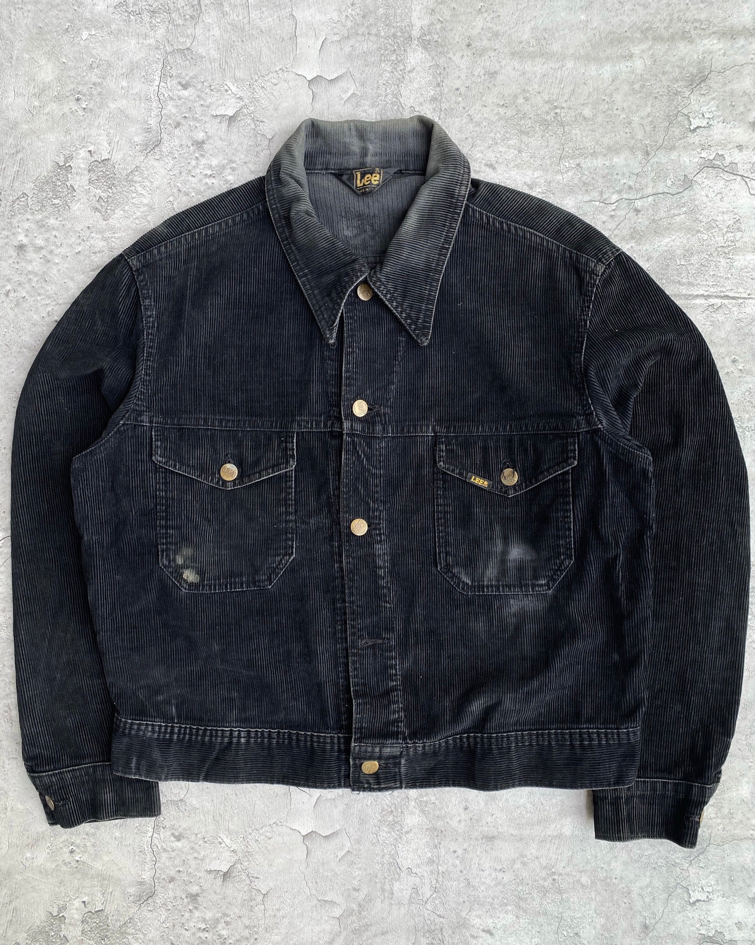 1970S SUN FADED LEE CORDUROY TRUCKER JACKET (S-L)