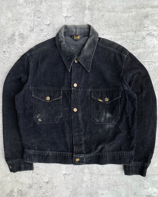 1970S SUN FADED LEE CORDUROY TRUCKER JACKET (S-L)