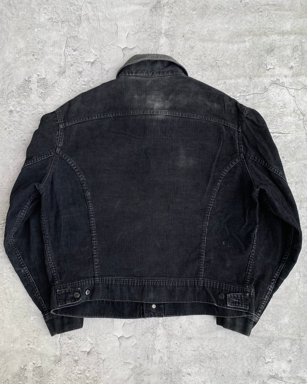1970S SUN FADED LEE CORDUROY TRUCKER JACKET (S-L)