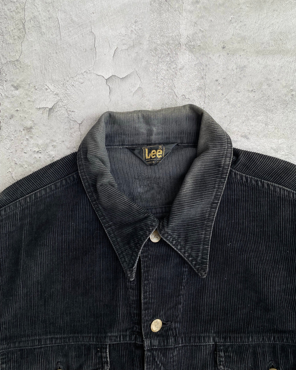 1970S SUN FADED LEE CORDUROY TRUCKER JACKET (S-L)