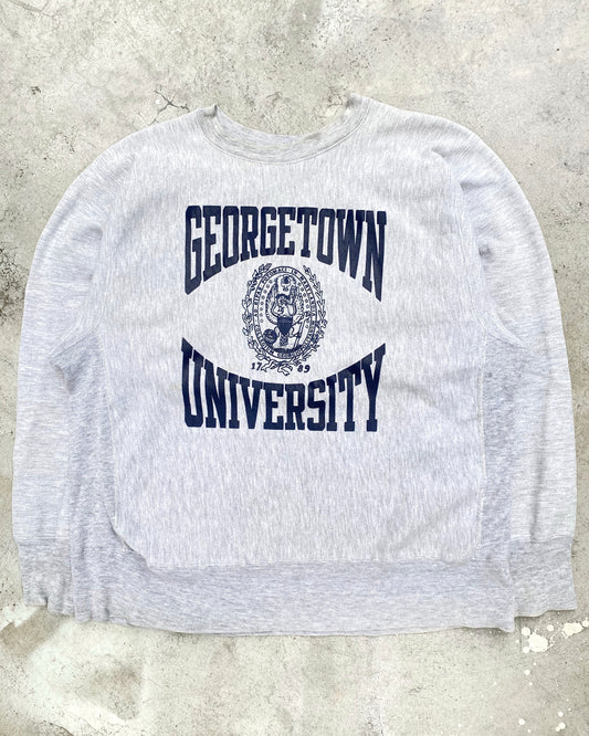 1980s ‘Georgetown University’ Champion Reverse Weave Sweatshirt
