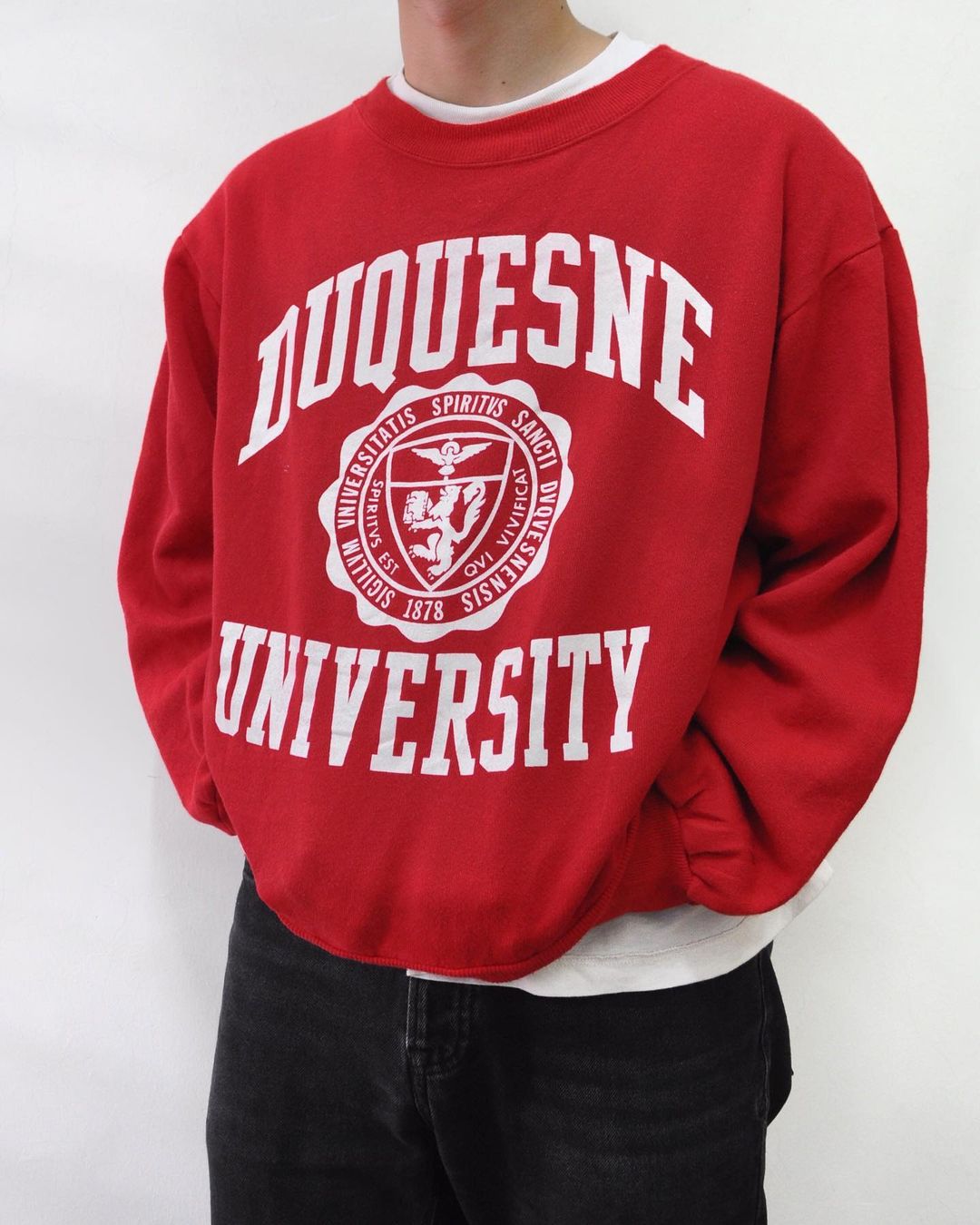 1990s ‘Duquesne University’ Sweatshirt (L/XL)