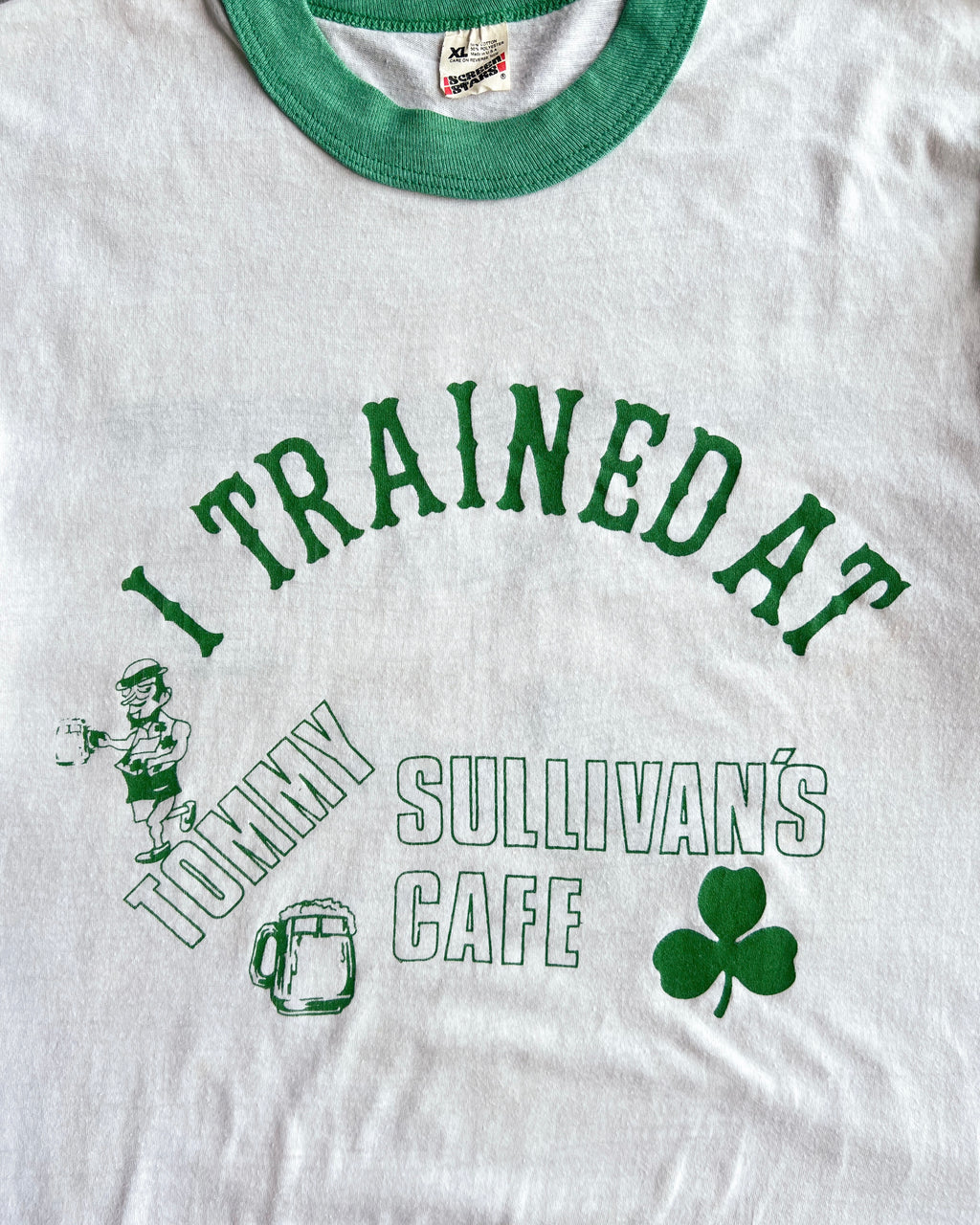1987 'BRANFORD ROADRACE' RINGER TEE (XL)