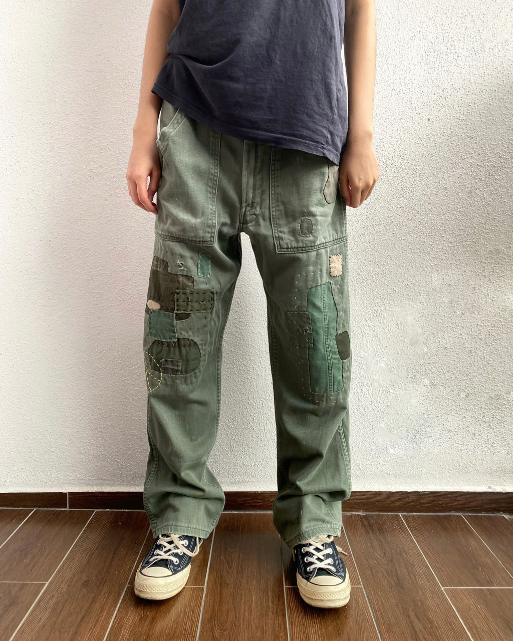 1950S/1960S OG-107 SATEEN US ARMY TROUSERS (32X30)
