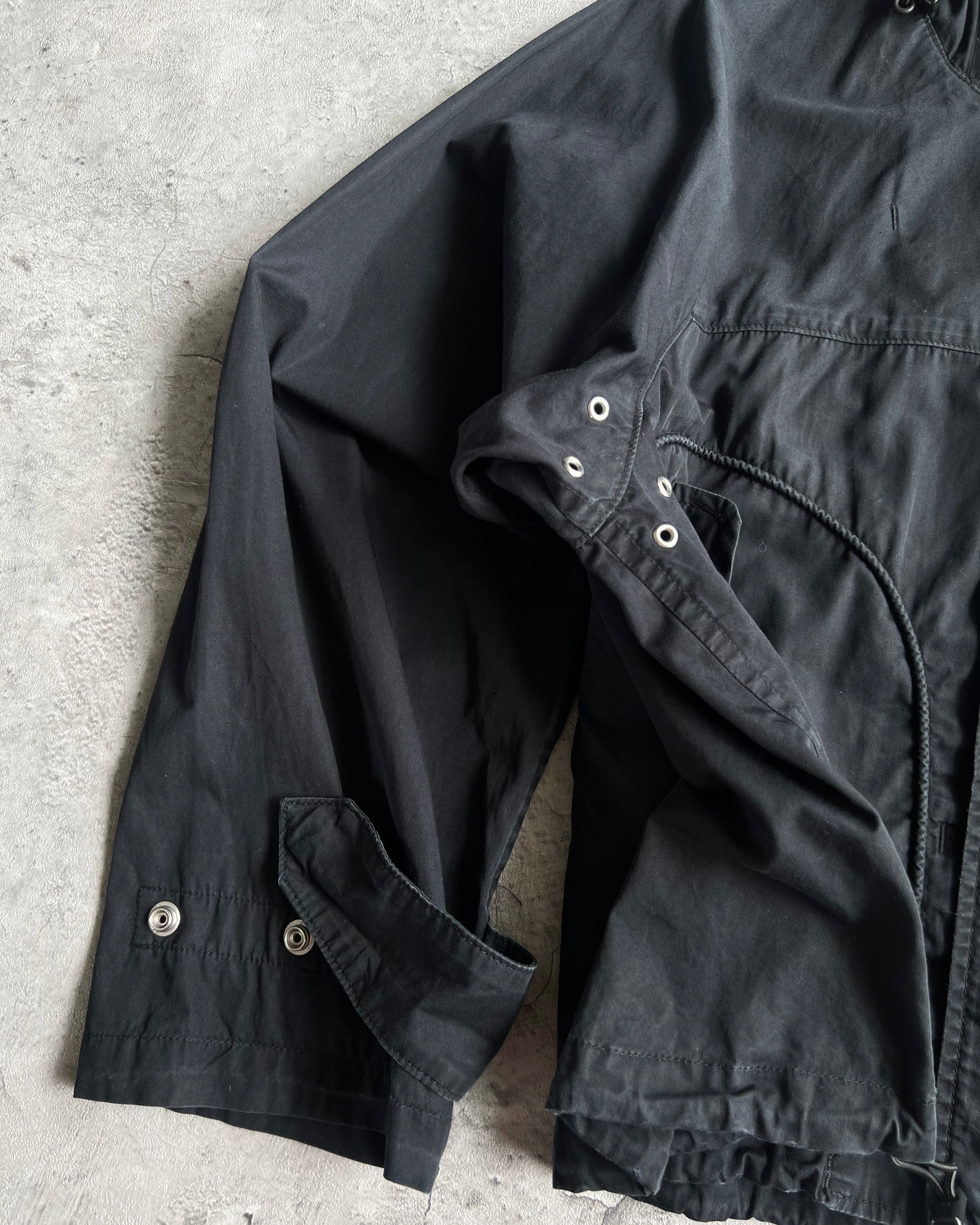 1990S ZUCCA SCUBA HOOD CROPPED PARKA (M)