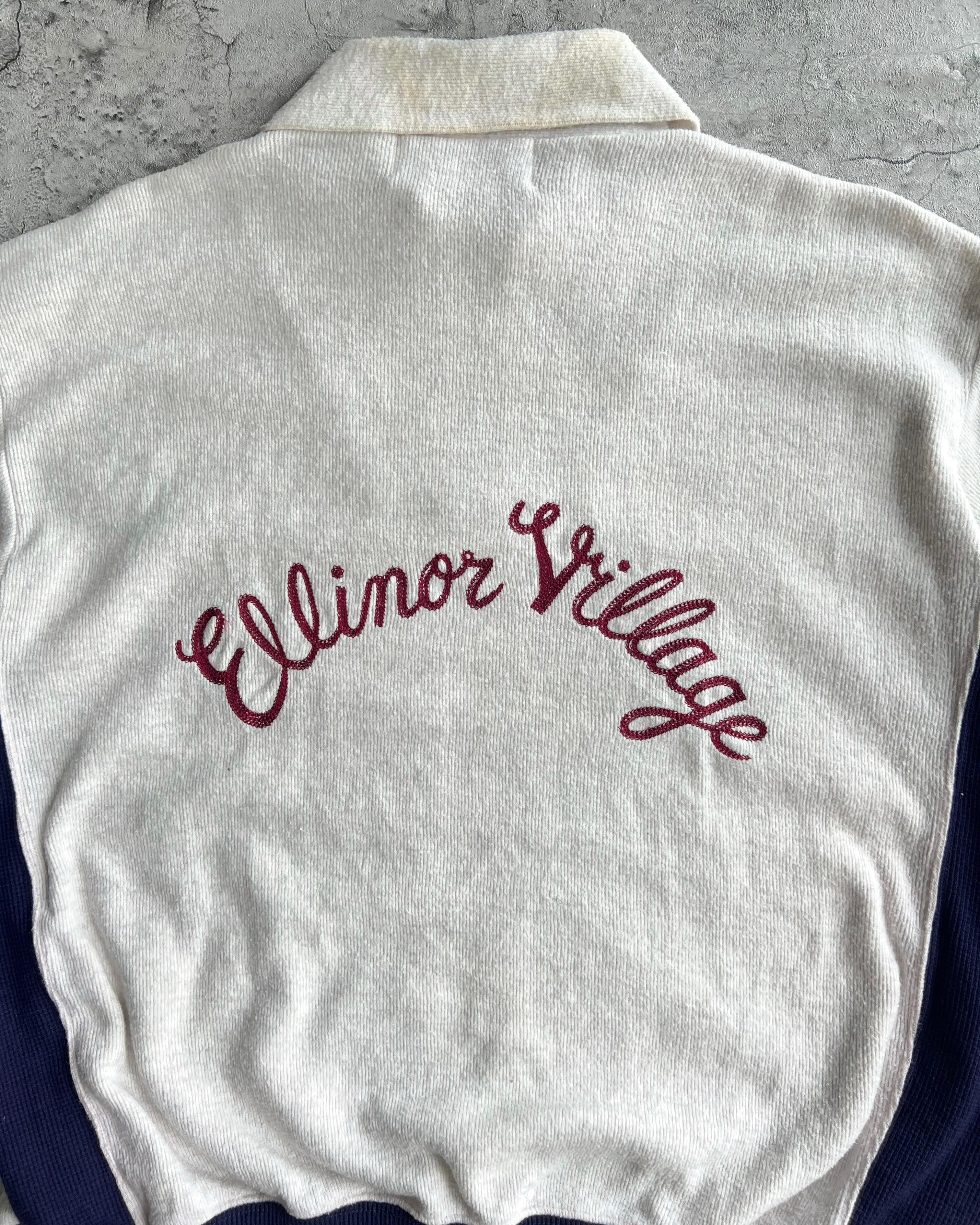 1990S/2000S 'ELLIMOZ VILLAGE' QUARTER ZIP SWEATSHIRT (S-L)