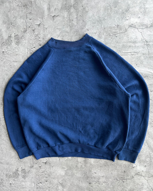 1990S BLUE BLANK FOTL RAGLAN SWEATSHIRTS (L)