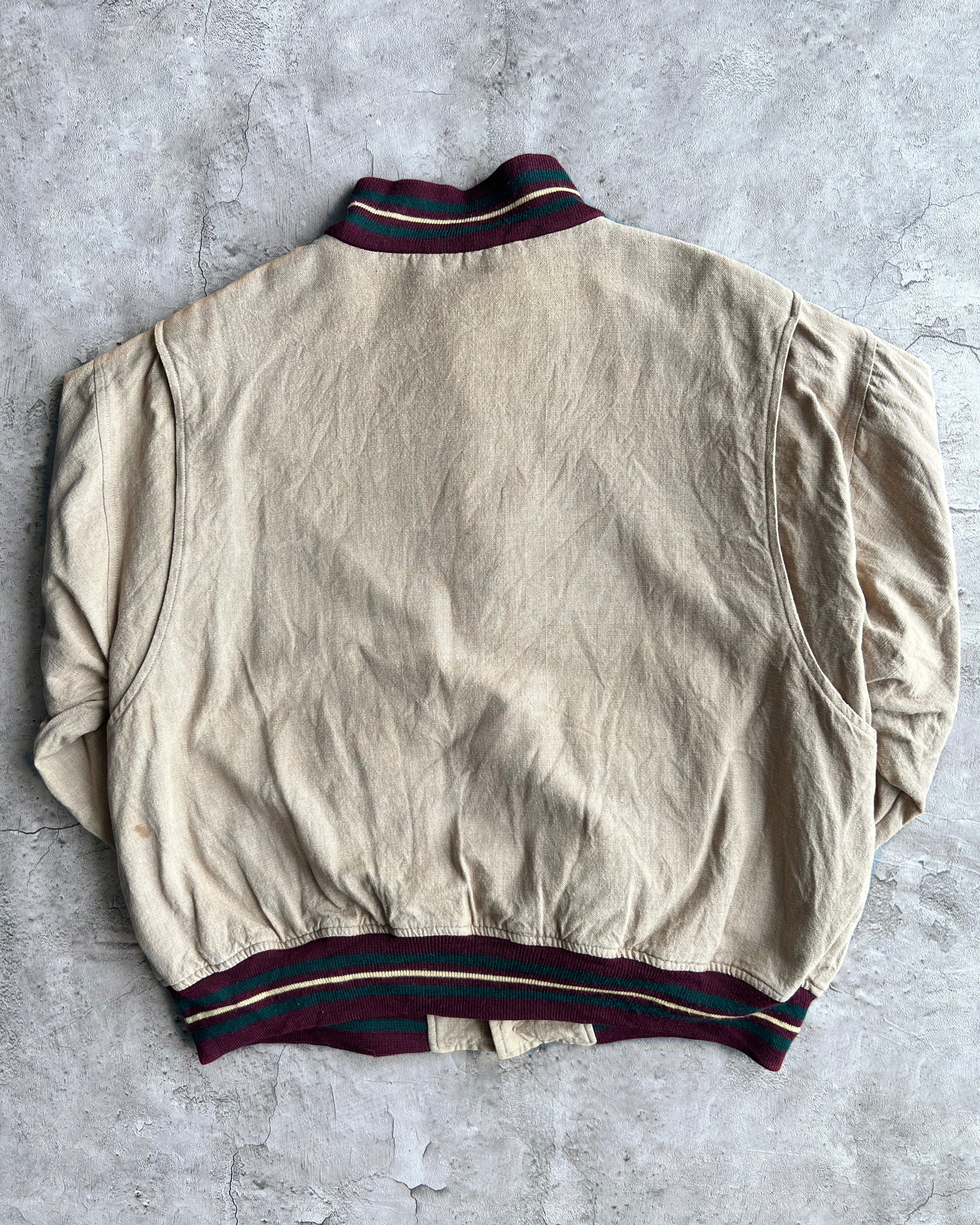 1990S RALPH LAUREN DOUBLE POCKET CROPPED JACKET (L)