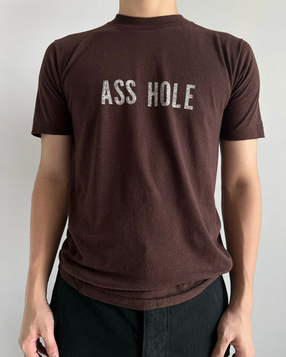 1980S 'ASS HOLE' SINGLE STITCH TEE (M)