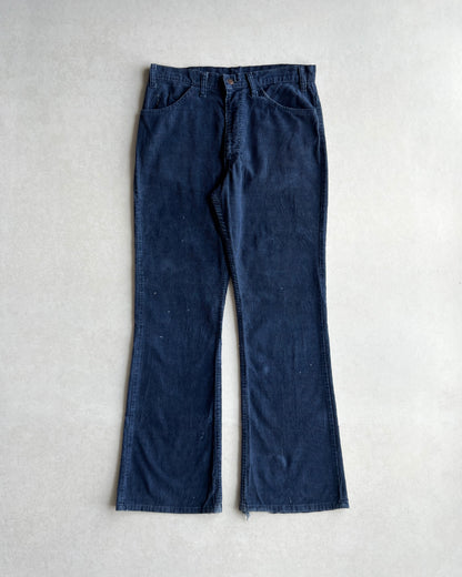 1970S NAVY LEVI'S 646 BOOTCUT JEANS (34X33)